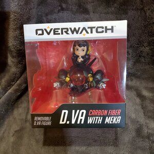D. VA Carbon Fiber With MEKA Action Figure-OVERWATCH, Blizzard Entertainment
